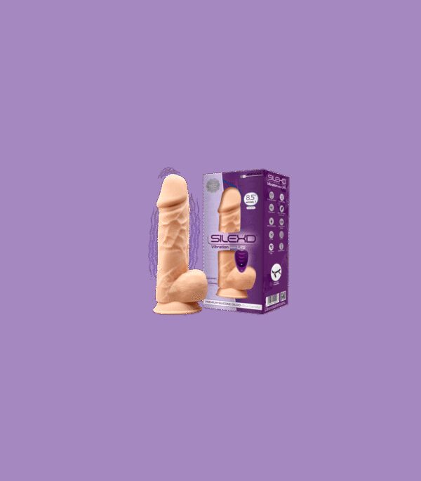 Vibrador Real Con Mando Silexd 21,5cm - Imagen 3