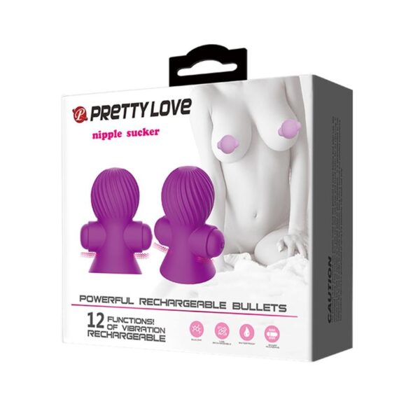 Succiona Pezones Vibrador Usb Pretty