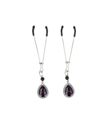 Pinza Pezon Joya Violeta M8 Virgite