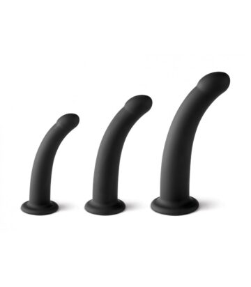 Set 3 Dildos Para Arnes Silicona Virgite