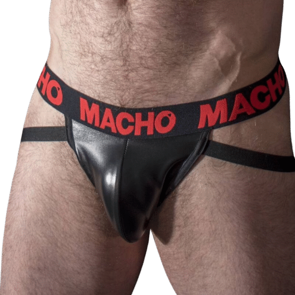 Suspensorio Negro/Rojo Wet MX25 Macho