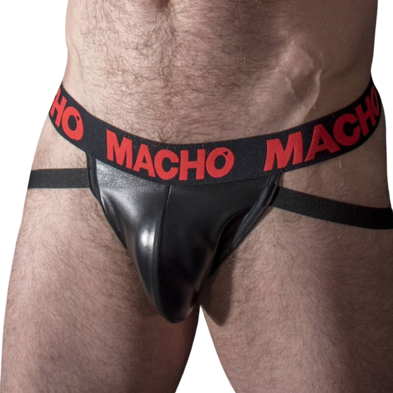 Suspensorio Negro/Rojo Wet MX25 Macho