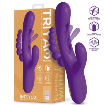 Vibrador Triya Triple Flipping Into