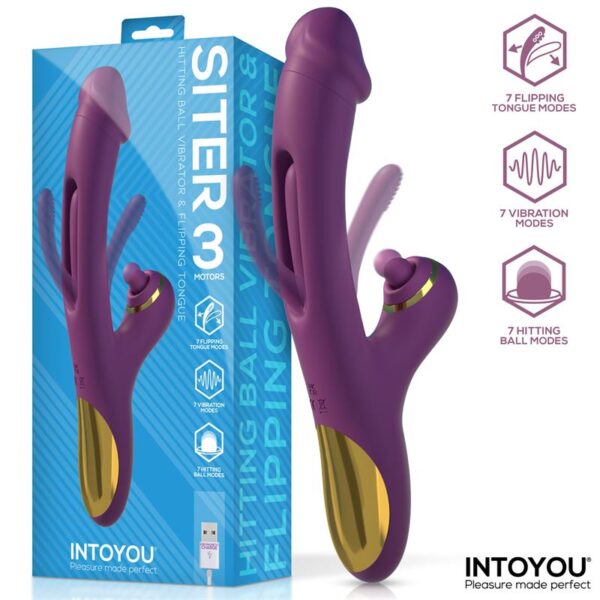Vibrador Siter 3 Flipping Tap Into