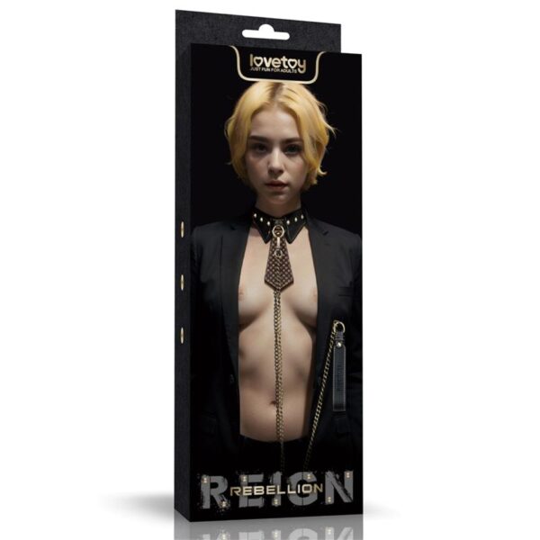 Collar C/Correa Tie Rebellion Love