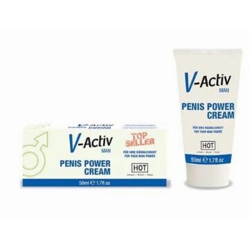 Crema Vasodilatora Pene V-Activ Hot