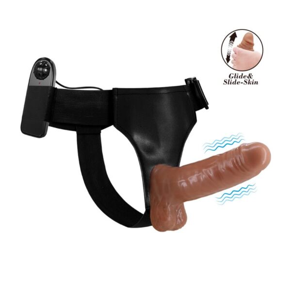 Arnes Vibrador Retractil Slide Bai