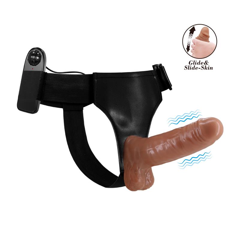 Arnes Vibrador Retractil Slide Bai