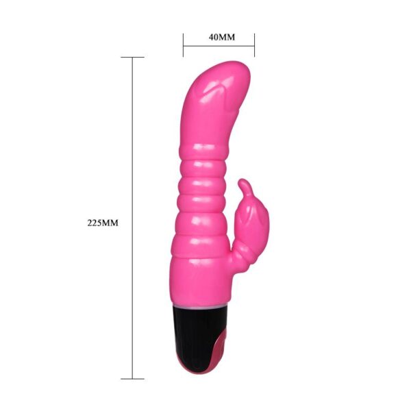 Vibrador Rabbit Rosa Baile - Imagen 2