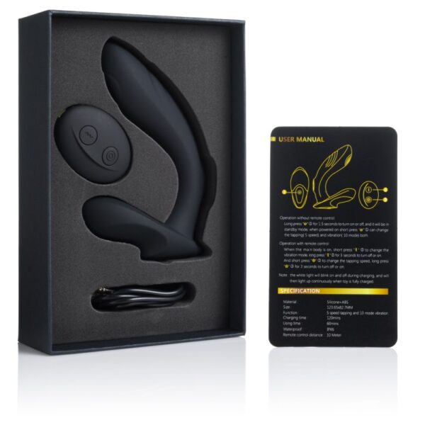 Vibrador Prostatico Pulsatil Rebel Remote - Imagen 2