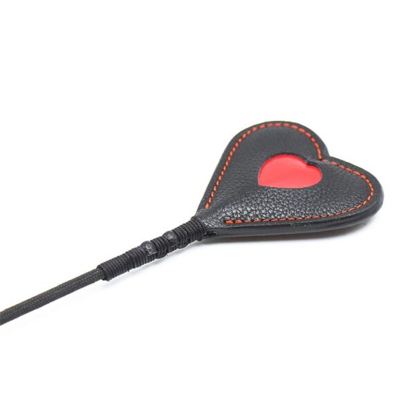 Fusta Corazon Simil Piel Lateto - Imagen 2