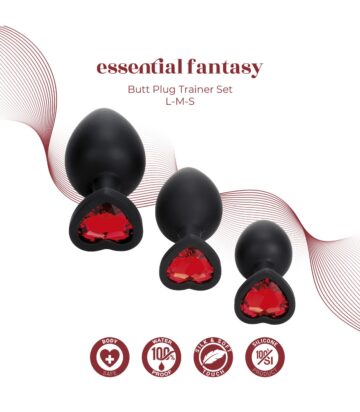 Set 3 Plugs Joya Corazón E14 Virgite