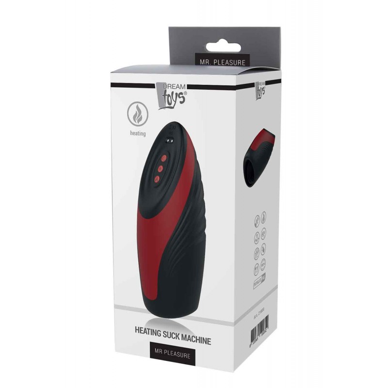 Masturbador Vibra Succion Calor Mr Pleasure Dream - Imagen 3