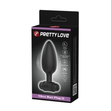 Plug Vibrador Grande Butt II Pretty