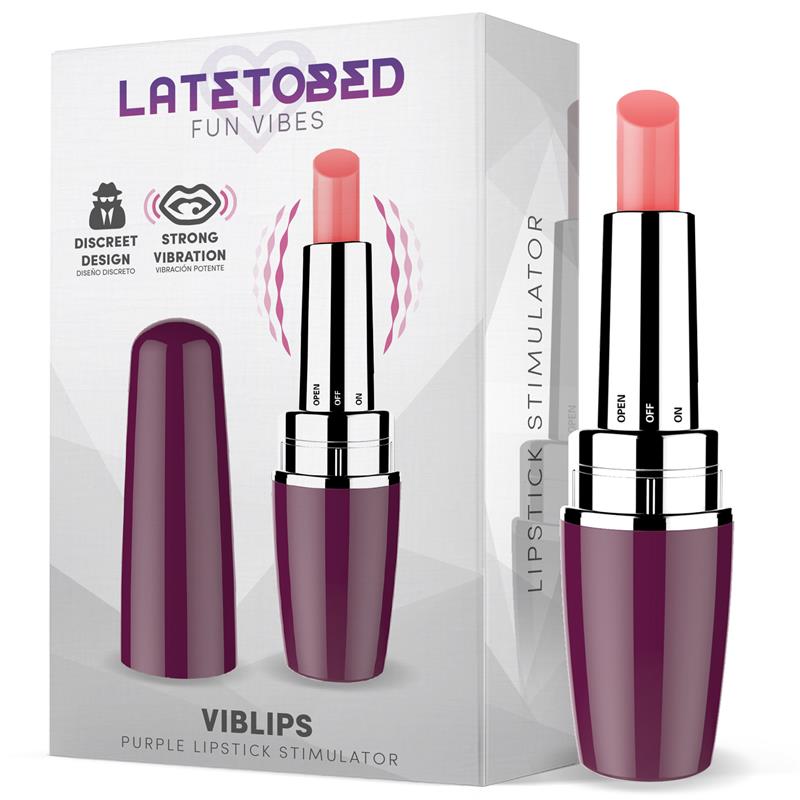 Vibrador Pintalabios Lipstick Lateto - Imagen 2