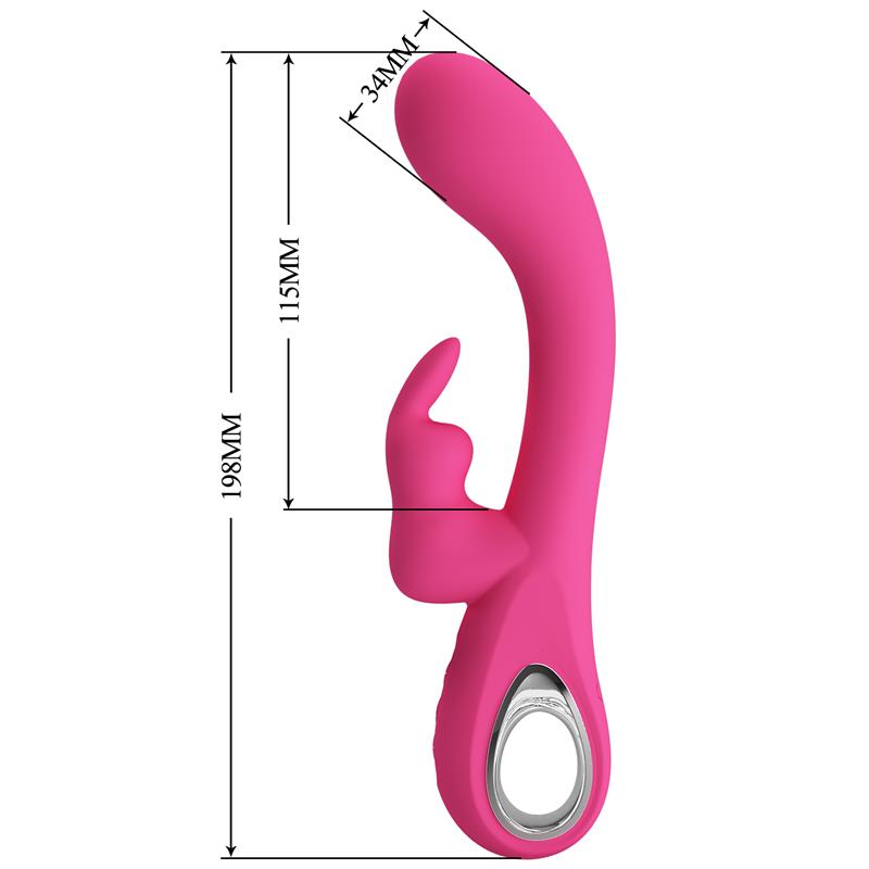 Vibrador Punto G Novak Rabbit Pretty - Imagen 2
