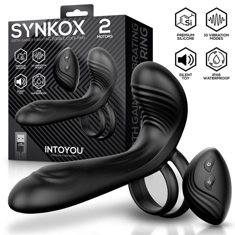 Anillo Vibrador Synkox Largo Remote Into
