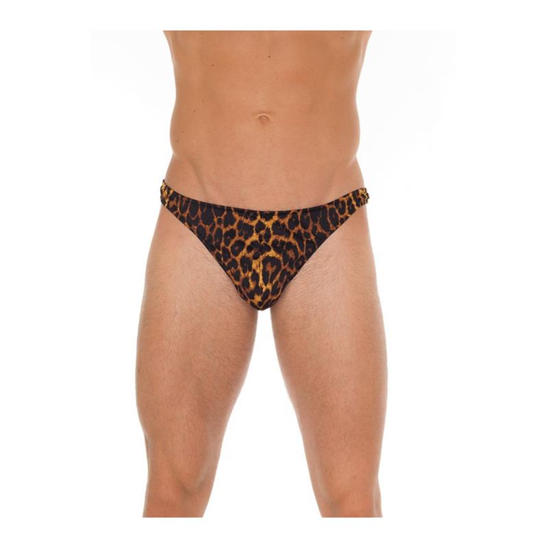 Tanga Hombre Leopardo Rimba