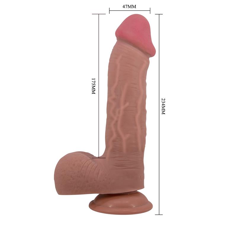 Dildo Sliding Retractil Emeka 23 9' Pretty - Imagen 2