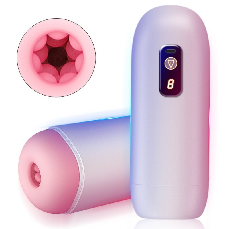 Masturbador Vibrador Ano Power Usb Voz Boss
