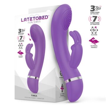 Vibrador Rabbit Tinka Tickling Lateto