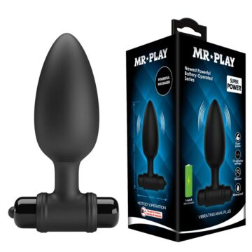 Plug Vibrador Grande Gota Mr Play