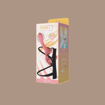 Arnes Doble Vibrador Twiny Usb Party