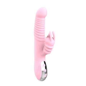 Vibrador Rabbit G Spot Usb Thrusting Yogurt