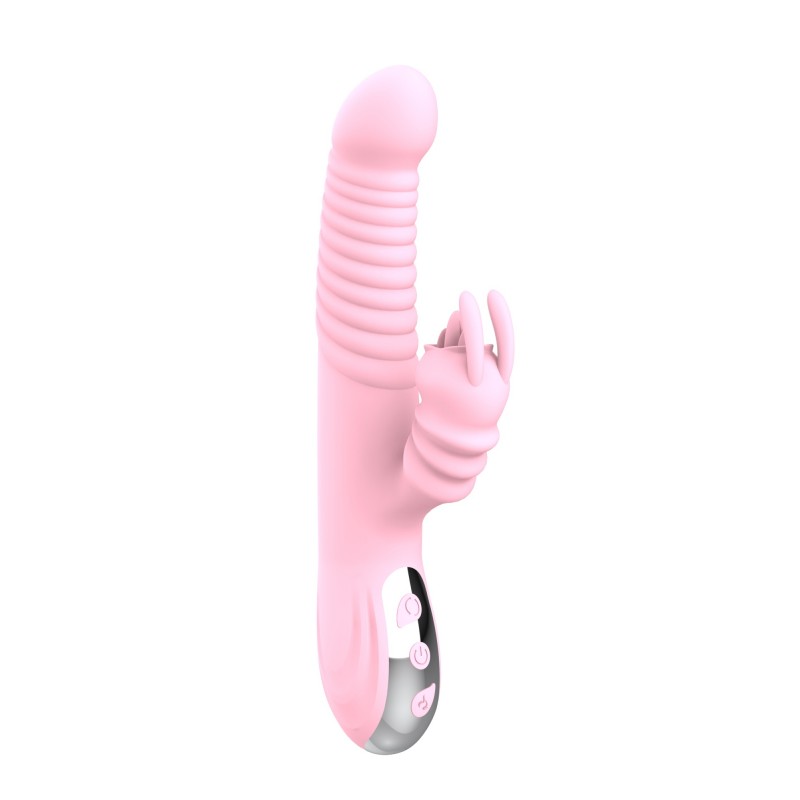 Vibrador Rabbit G Spot Usb Thrusting Yogurt