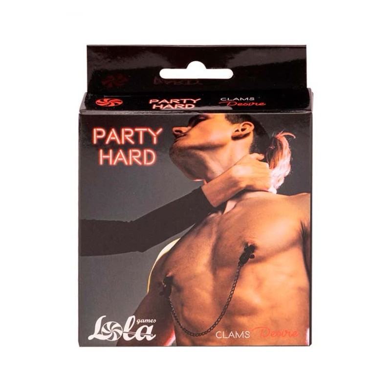 Pinzas Pezon C/Cadena Hard Lola