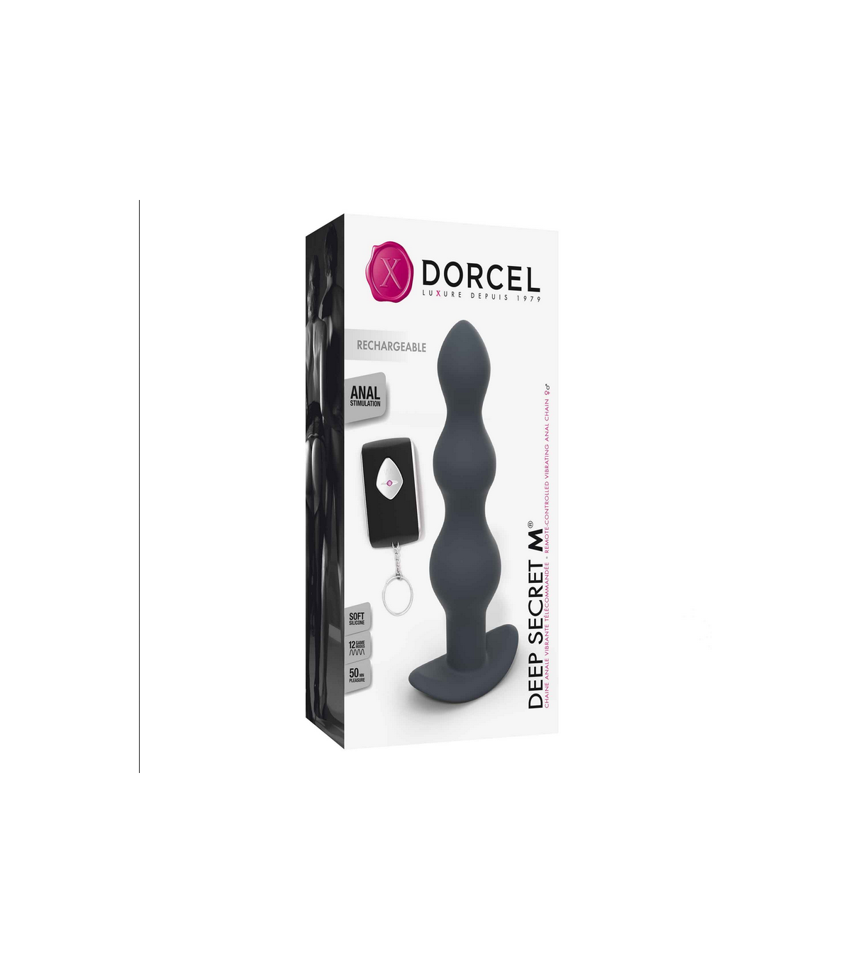 Plug Thai Vibrador Deep Mando Dorcel