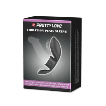 Anillo Funda Pene Vibra Doble Pretty