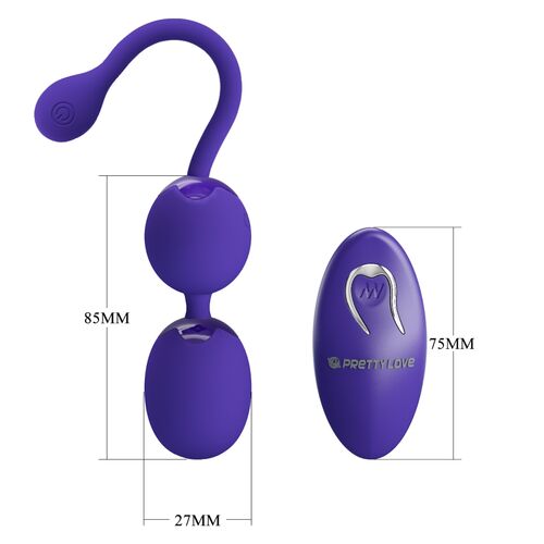 Bolas Chinas Vibradoras Usb Willie Pretty - Imagen 2