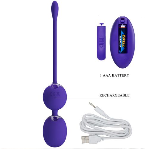 Bolas Chinas Vibradoras Usb Willie Pretty - Imagen 3