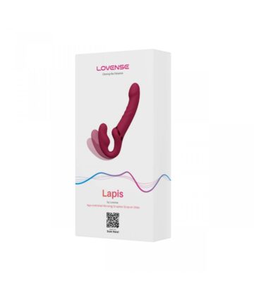 Arnes Doble Vibrador Lapis C/App Lovense