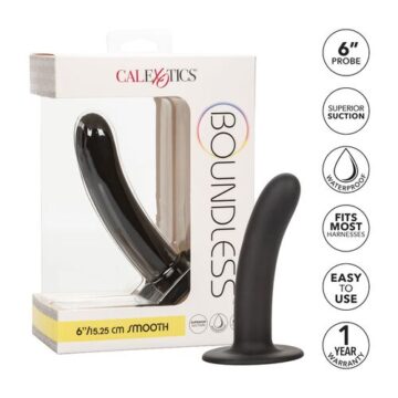 Dildo Liso Silicona Curvo 15 Calex