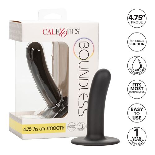 Dildo Liso Curvo Silicona 12 Calex