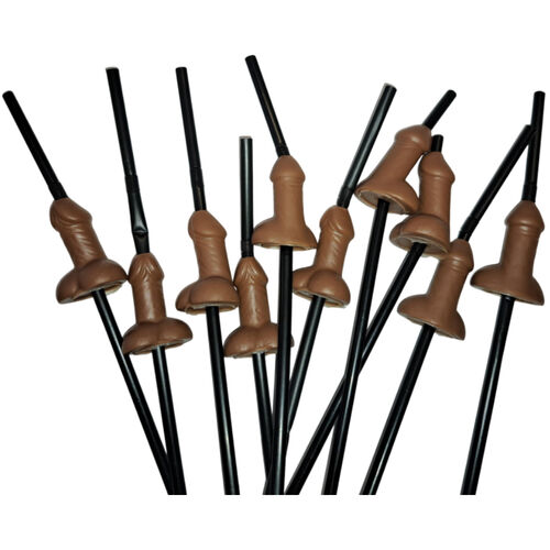 Pajitas Pene Mulato 10 Diablo