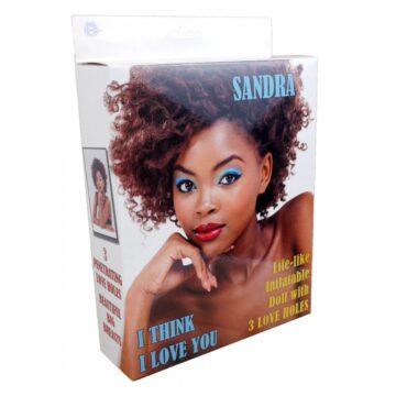 Muñeca Hinchable Sandra Negra Boss