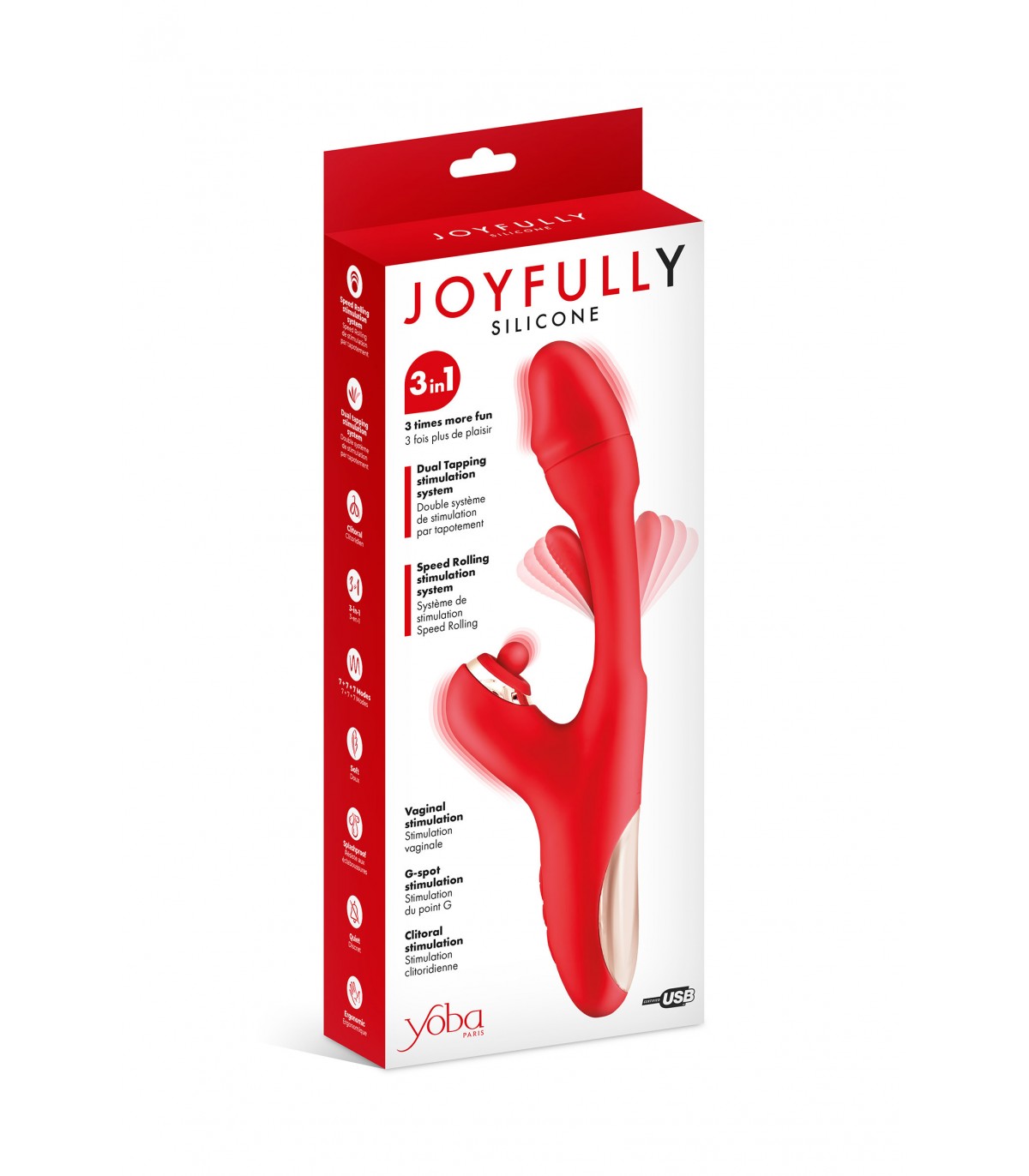 Vibrador Joyfully Flipping Yoba