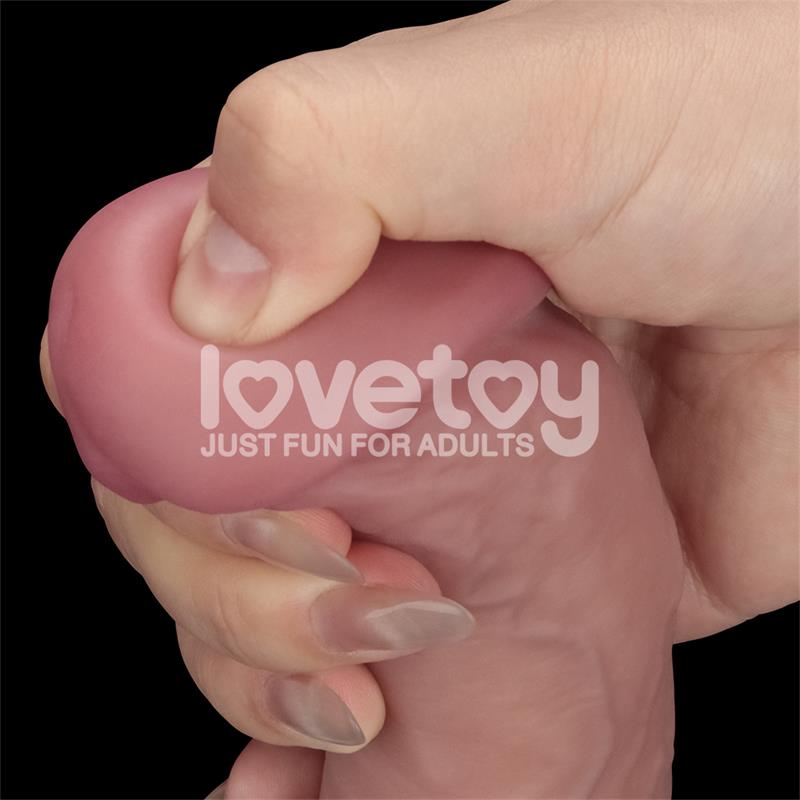 Vibrador Realistic Ventosa Density 8' Lovetoy - Imagen 2